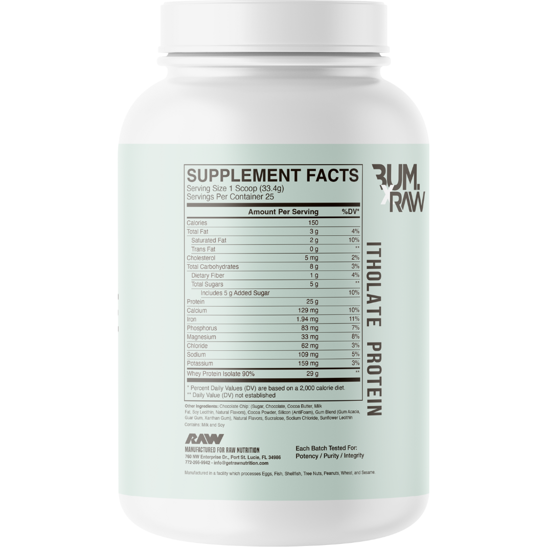 BUM Itholate protein isolate powder dietary supplement for adults by My Store