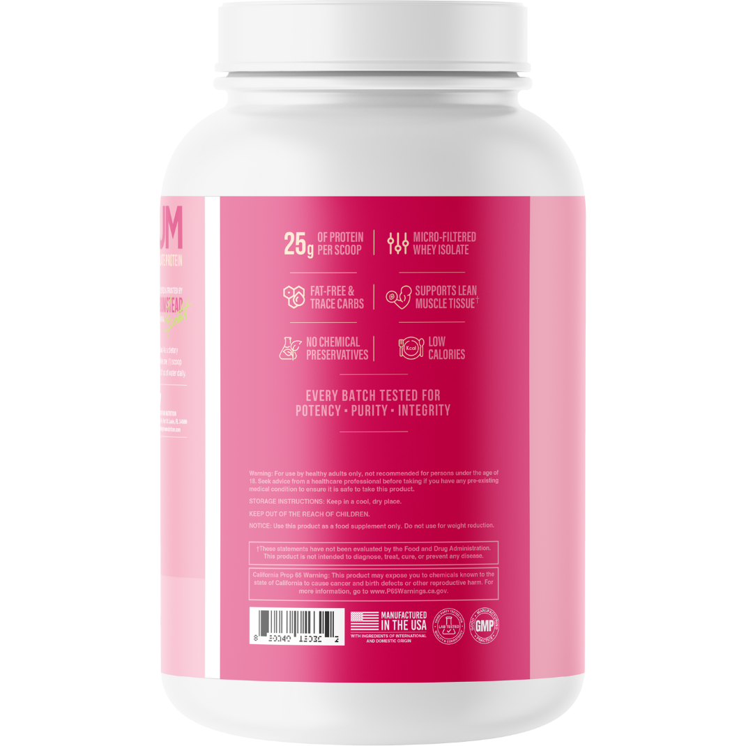 BUM Itholate protein isolate powder dietary supplement for adults by My Store