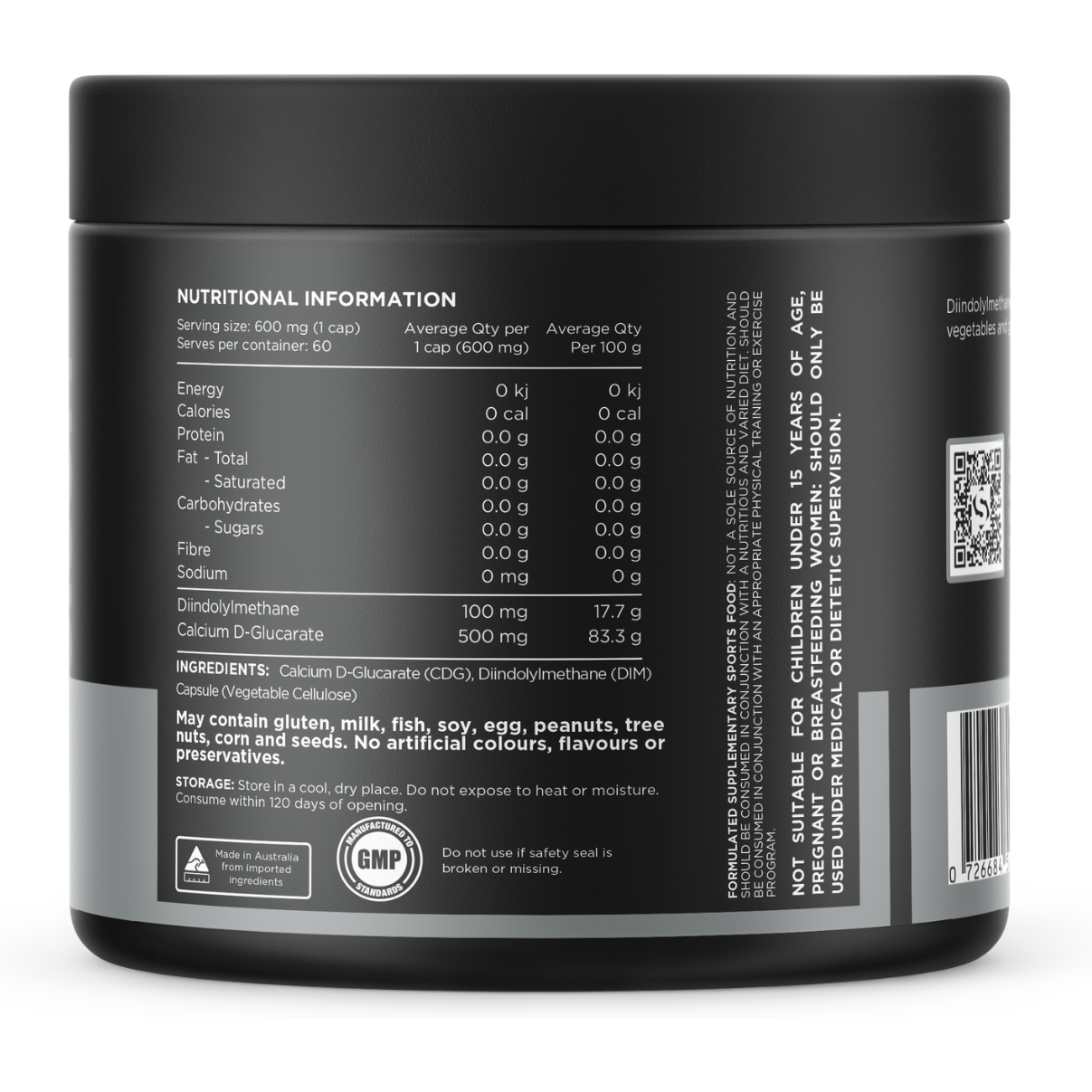 Australian dim diindolylmethane with calcium d-glucarate by My Store