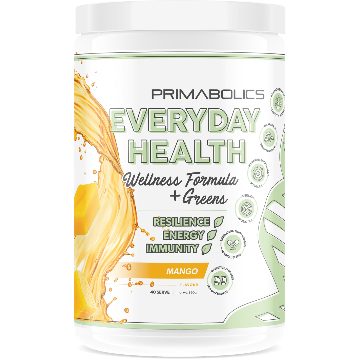 Everyday health wellness formula daily wellness supplement by Primabolics