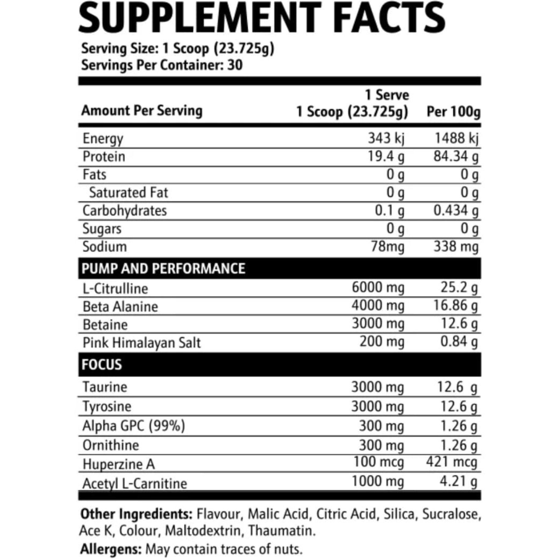 Sidekick Non Stim Pre workout by Meltonsupps
