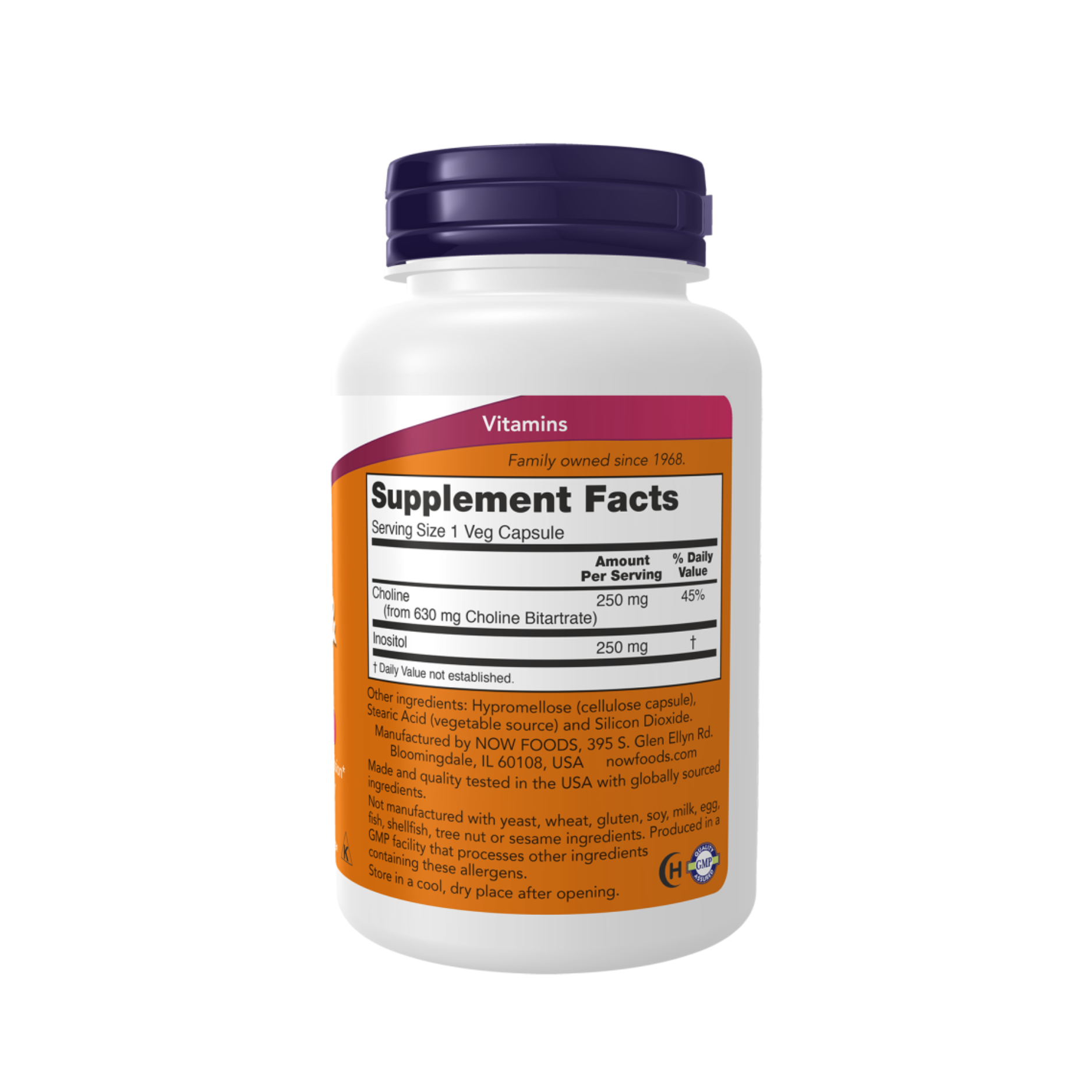 Choline & Inositol By Now Foods by Now Foods
