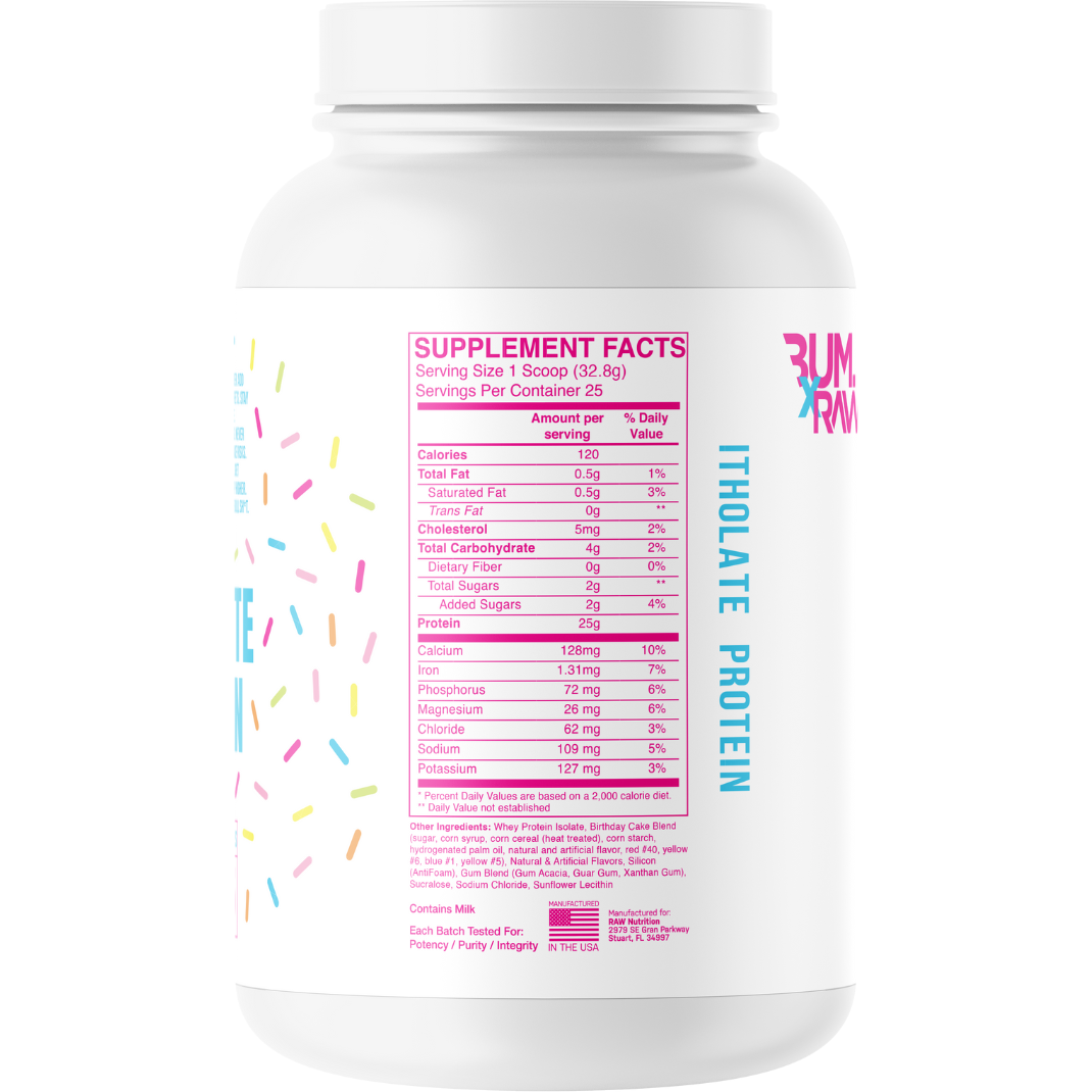 BUM Itholate protein isolate powder dietary supplement for adults by My Store