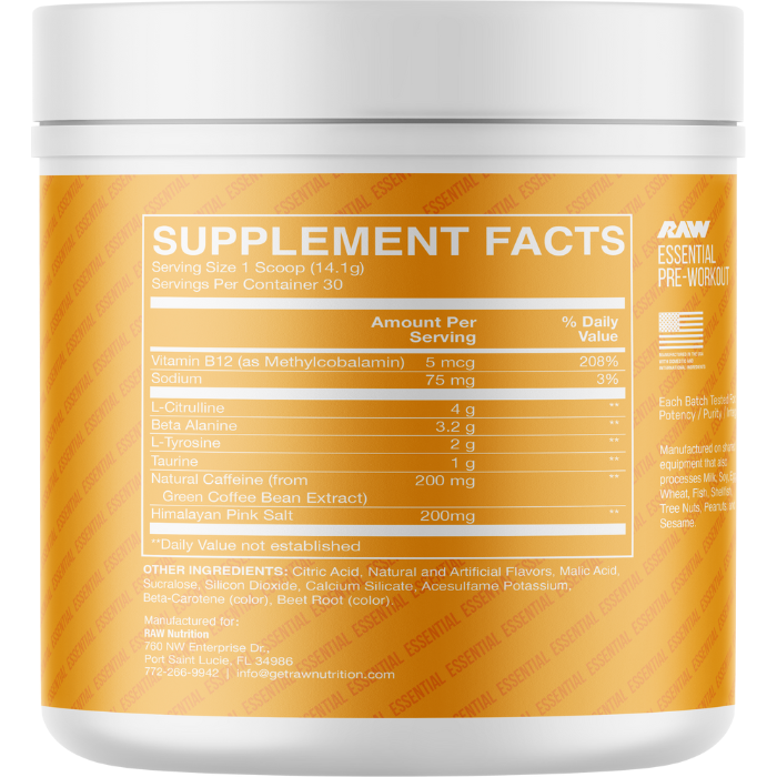 BUM - Essential Pre-Workout by My Store