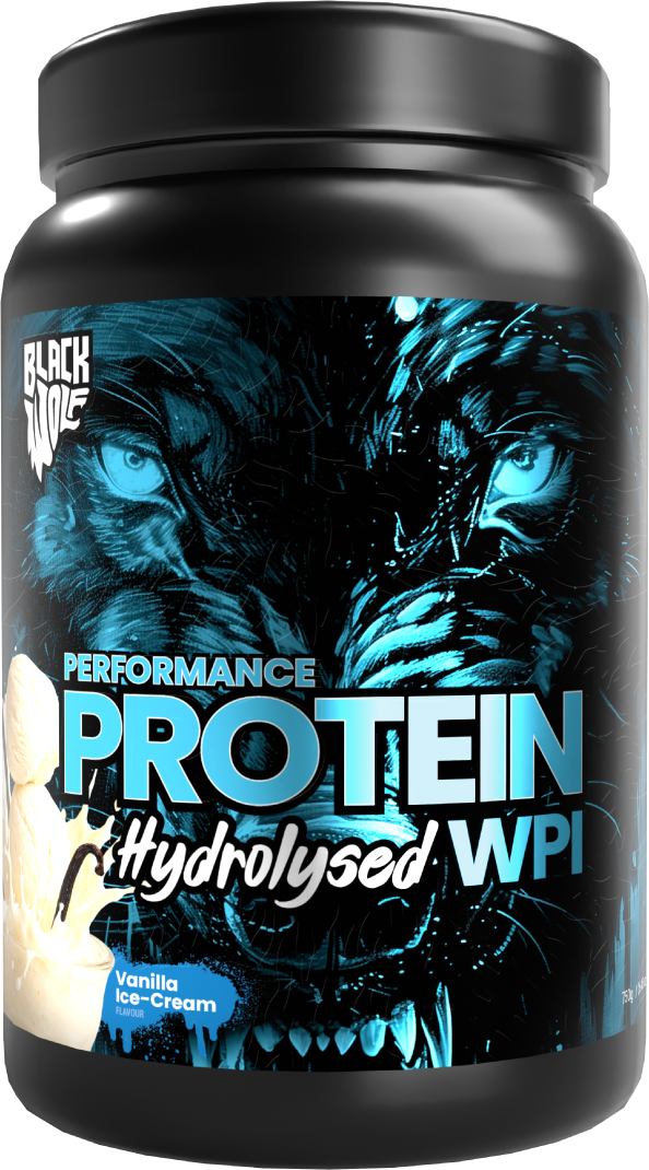 Black wolf whey protein isolate 25 g per serve by Black Wolf