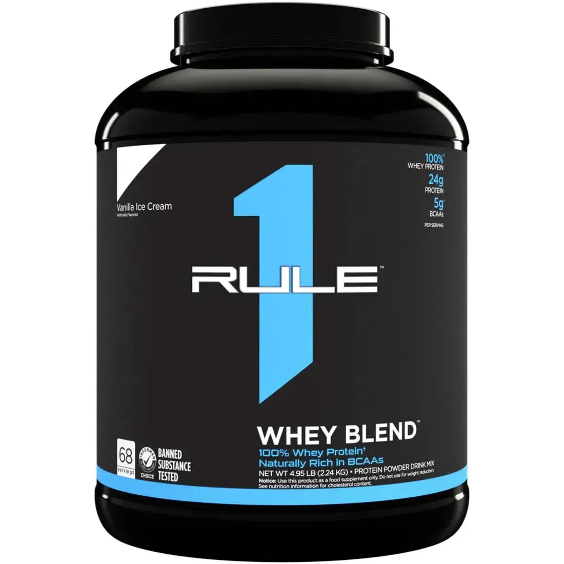 Rule 1 whey protein blend powder by Rule1