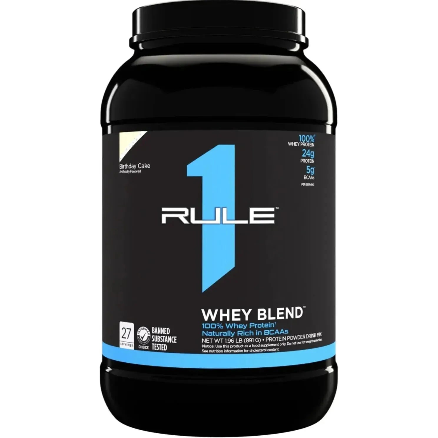 Rule 1 whey protein blend powder by Rule1