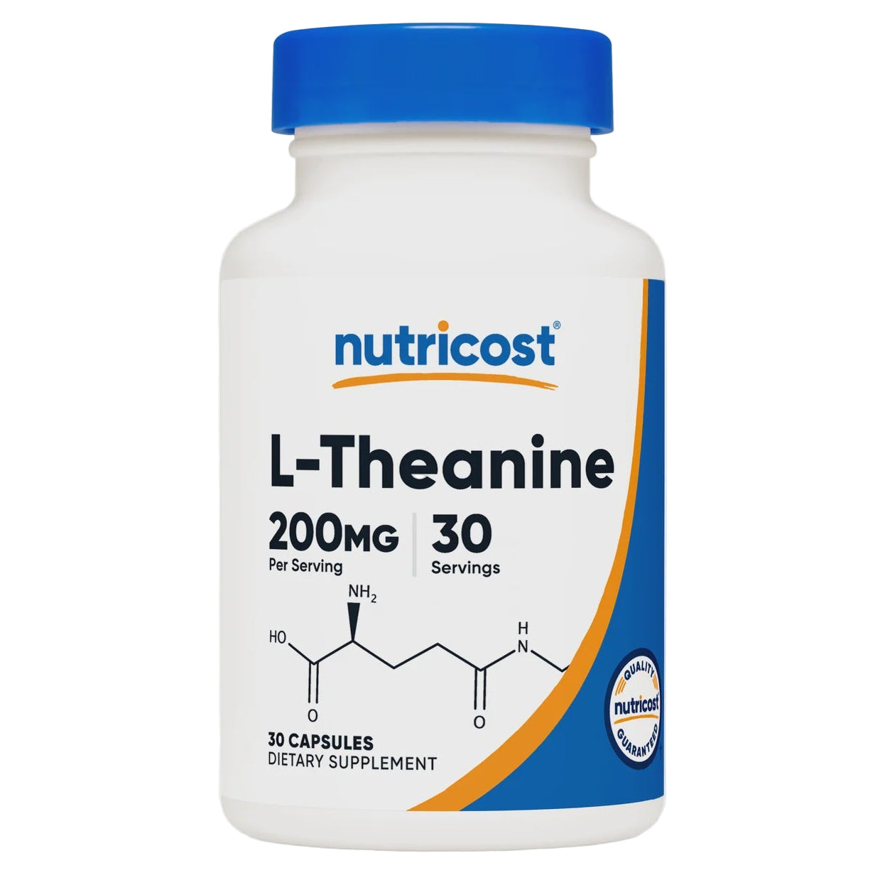 Nutricost L-Theanine 200 mg capsules by Nutricost