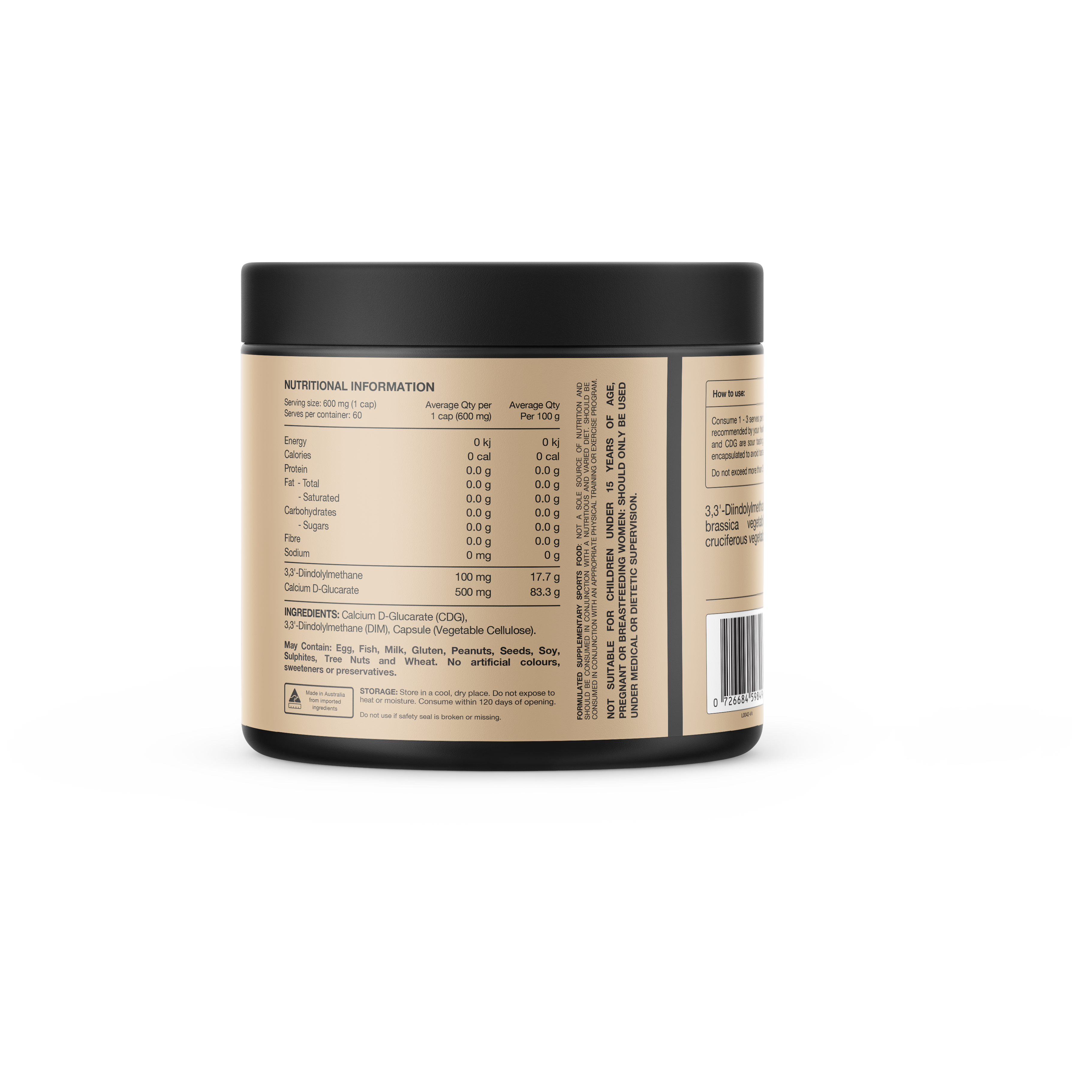 Switch nutrition dim diindolylmethane capsules by Switch nutrition