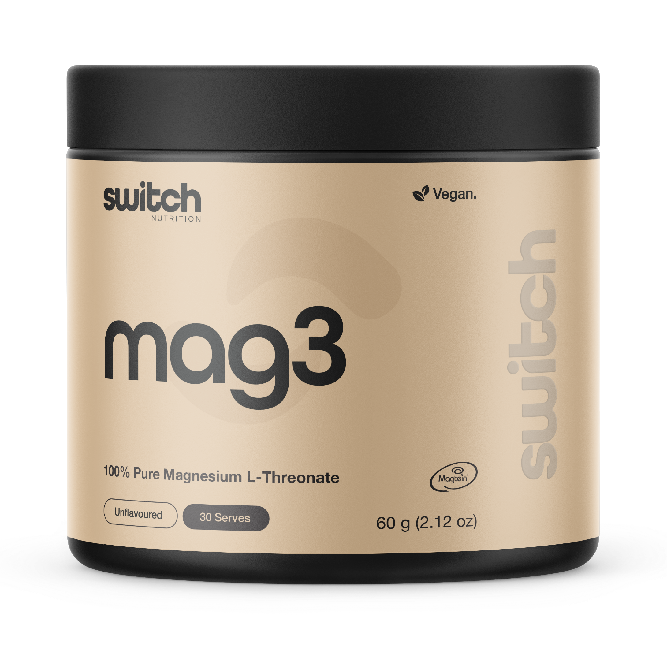 Switch Nutrition Magnesium L-Threonate Mag3 60 g powder by Switch nutrition